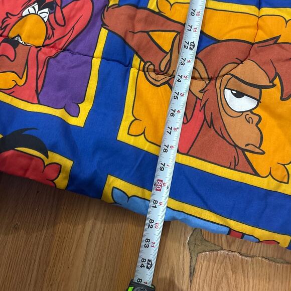 Vintage Rare 90s Disney Aladdin 62x86 in Twin Comforter Blanket Reversible - Picture 7 of 8